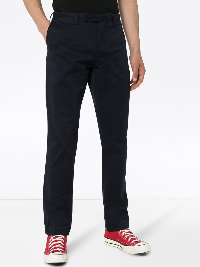 Navy Blue Cotton trousers 2