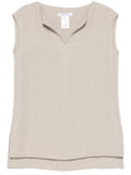 Beige Colimbo Sleeveless Top 1