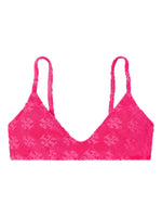 Bold Pink Terry Bikini Top 1