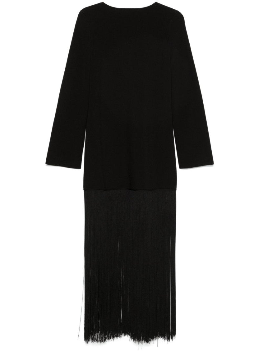 Black Paley fringed dress 1