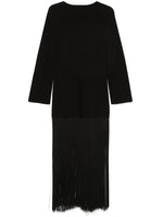 Black Paley fringed dress 1