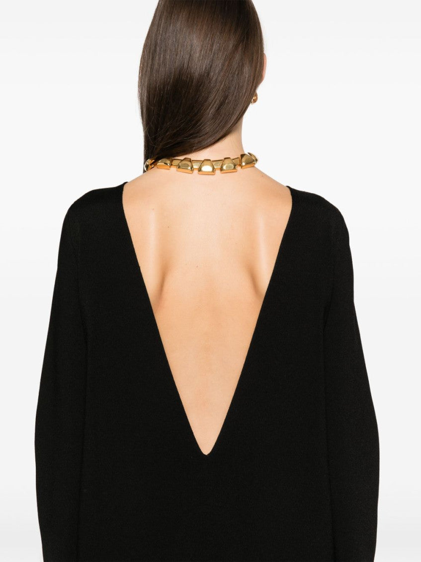 Black Paley fringed dress 3