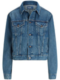 Denim button-up jacket 1