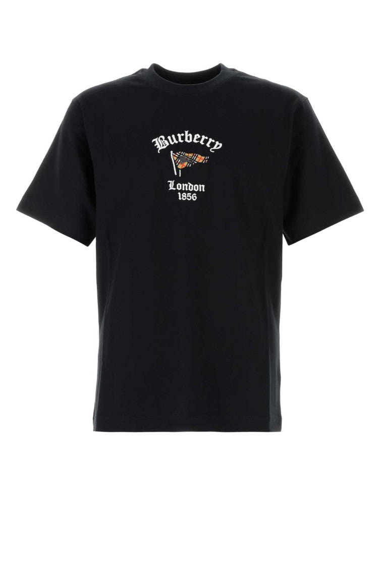 Black Crew Neck T-Shirts 1