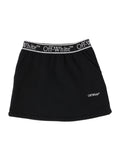 Kids Black Logo Skirt 1