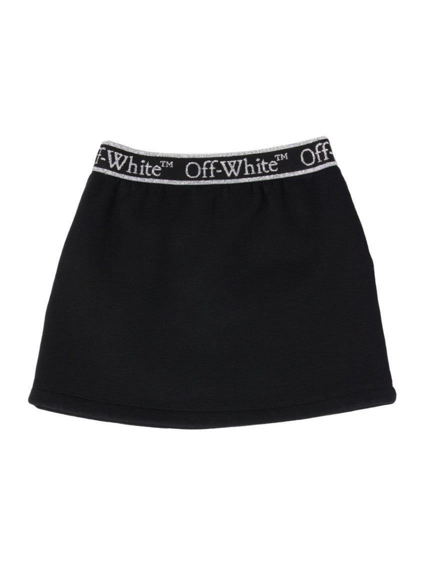 Kids Black Logo Skirt 2