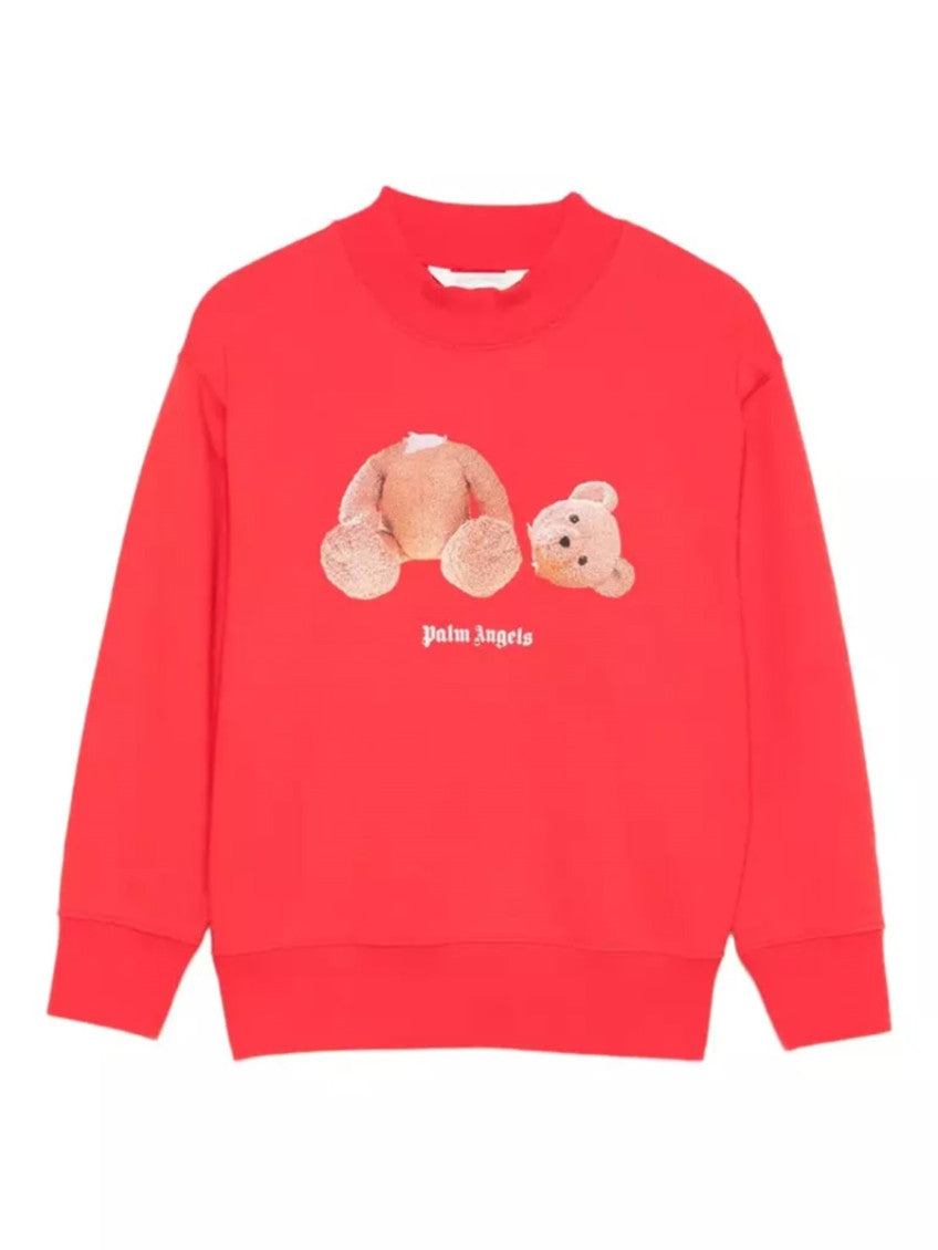 Kids Red Graphic Sweatshirt 1