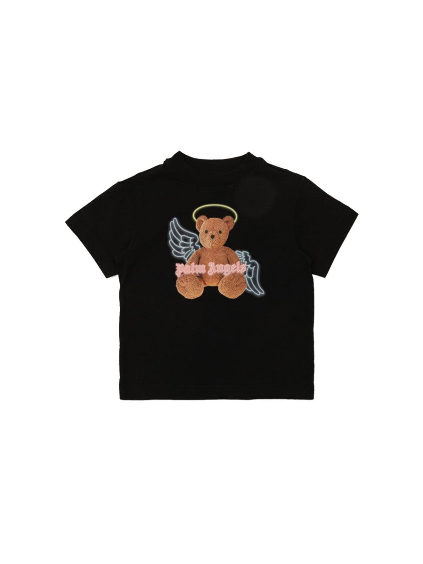 Kids Black Graphic T-Shirt 1