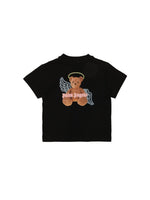Kids Black Graphic T-Shirt 1
