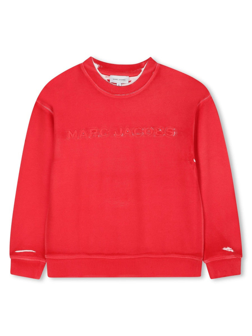 Kids Red Logo Sweatshirt 1