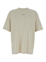 Beige Printed T-Shirts 1