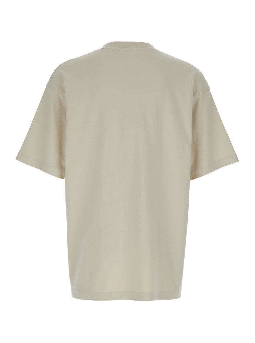 Beige Printed T-Shirts 2
