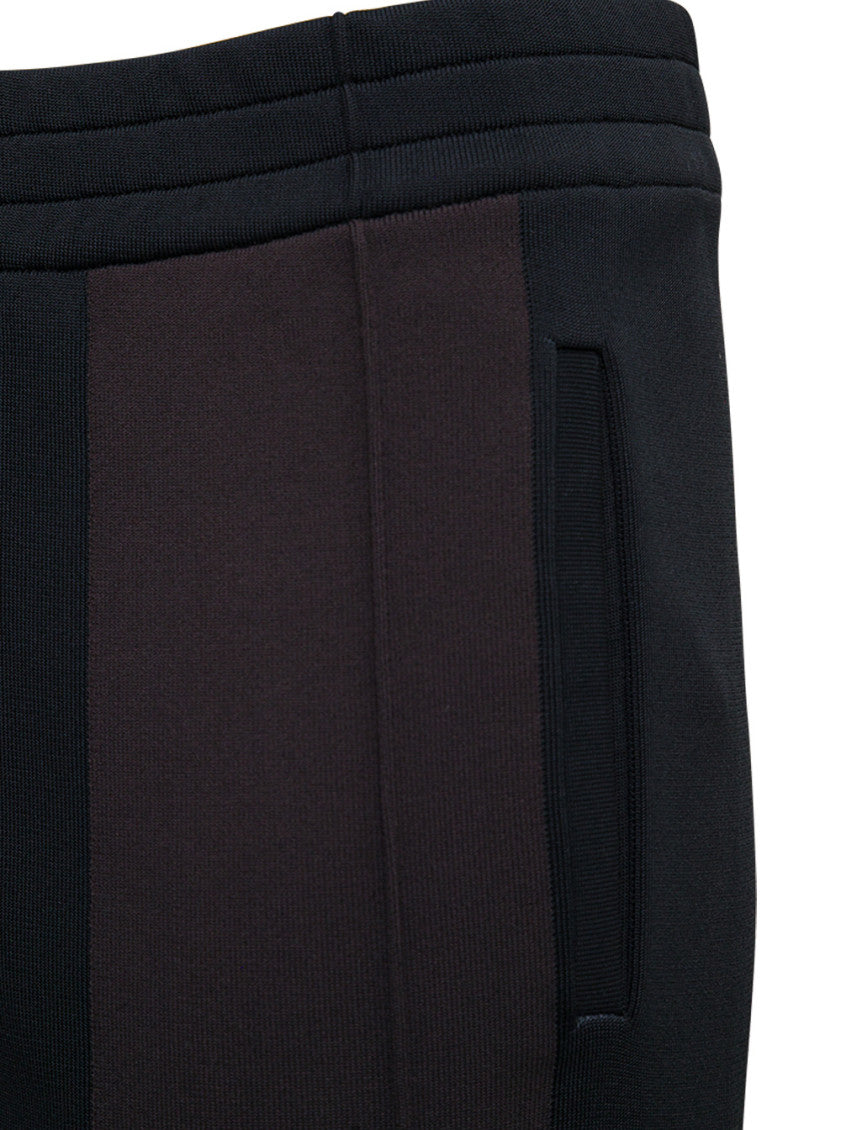 Black Color Block Pyjama 3