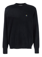 Black Crew Neck Sweaters 1