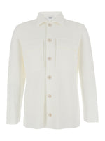 White Regular Shirt Jacket 1