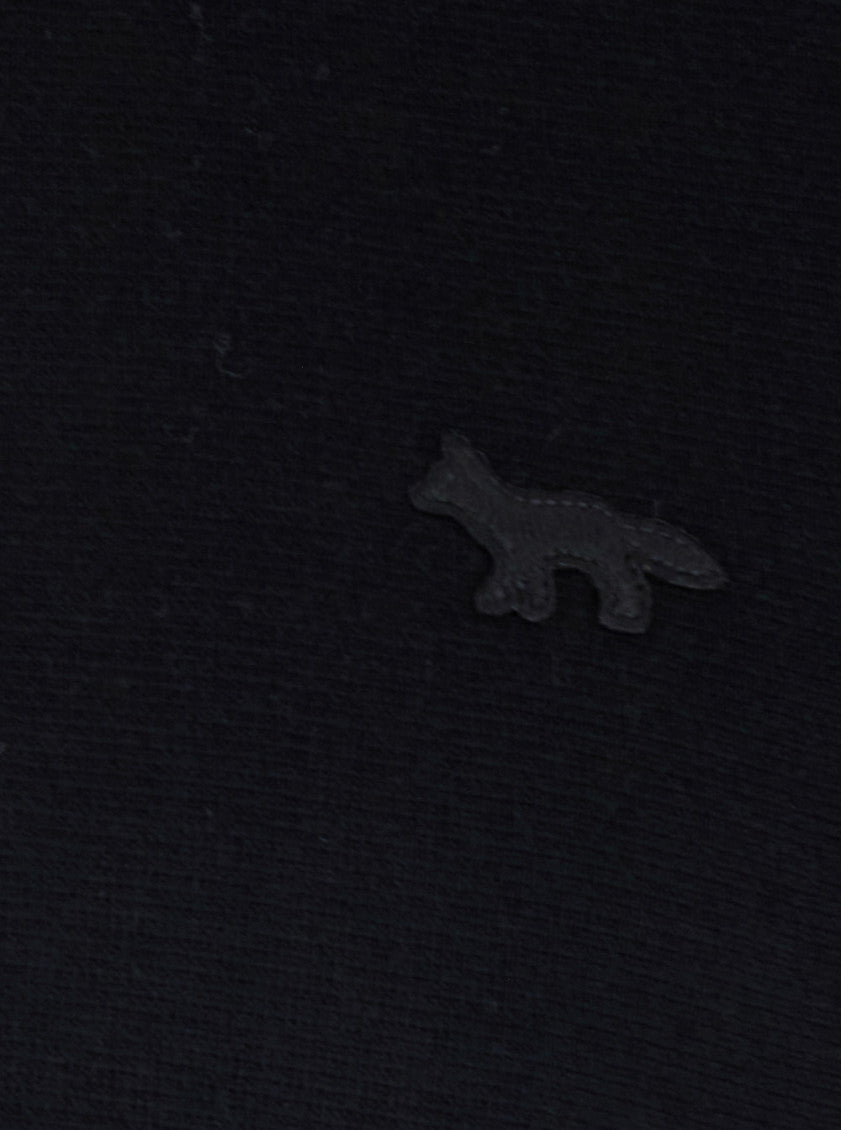 Black Mock Collar Sweatshirt 3
