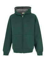 Green Logo Hood Sweatshirt 1