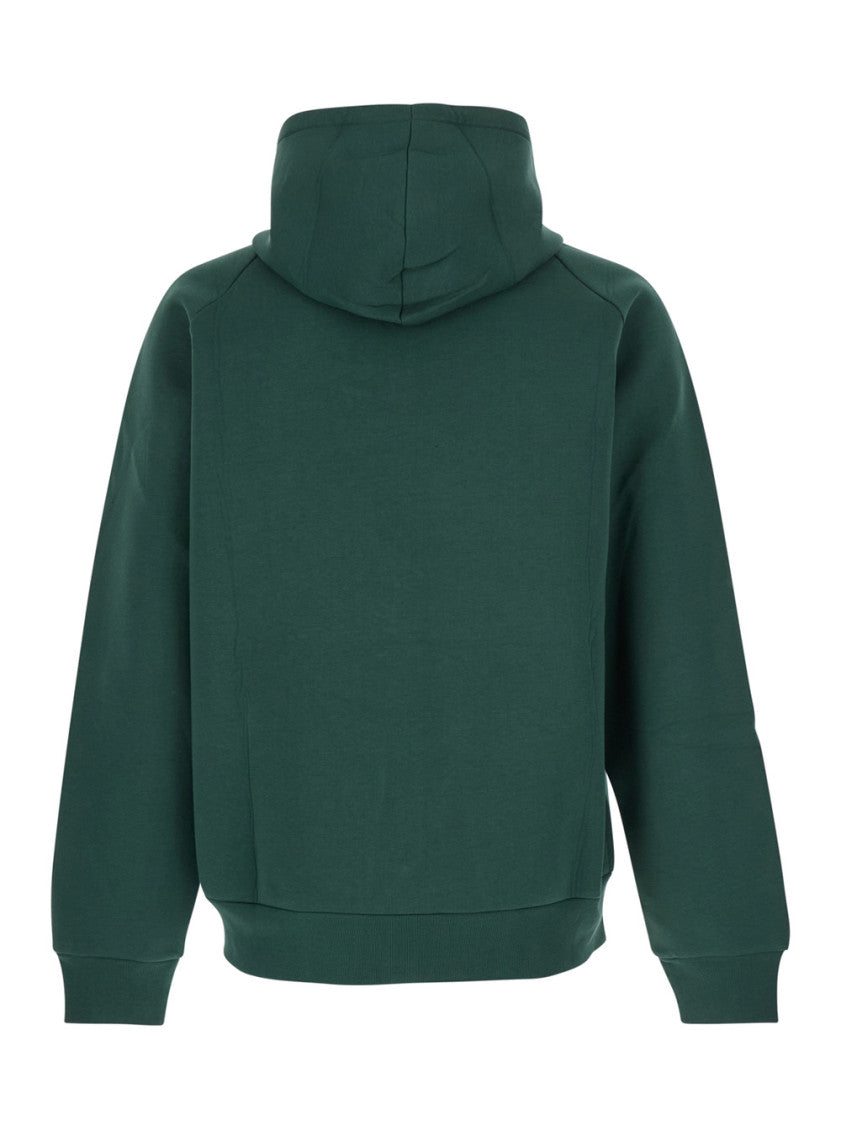 Green Logo Hood Sweatshirt 2