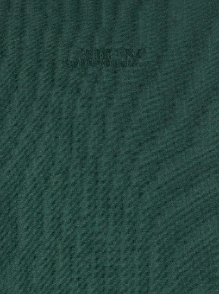 Green Logo Hood Sweatshirt 3