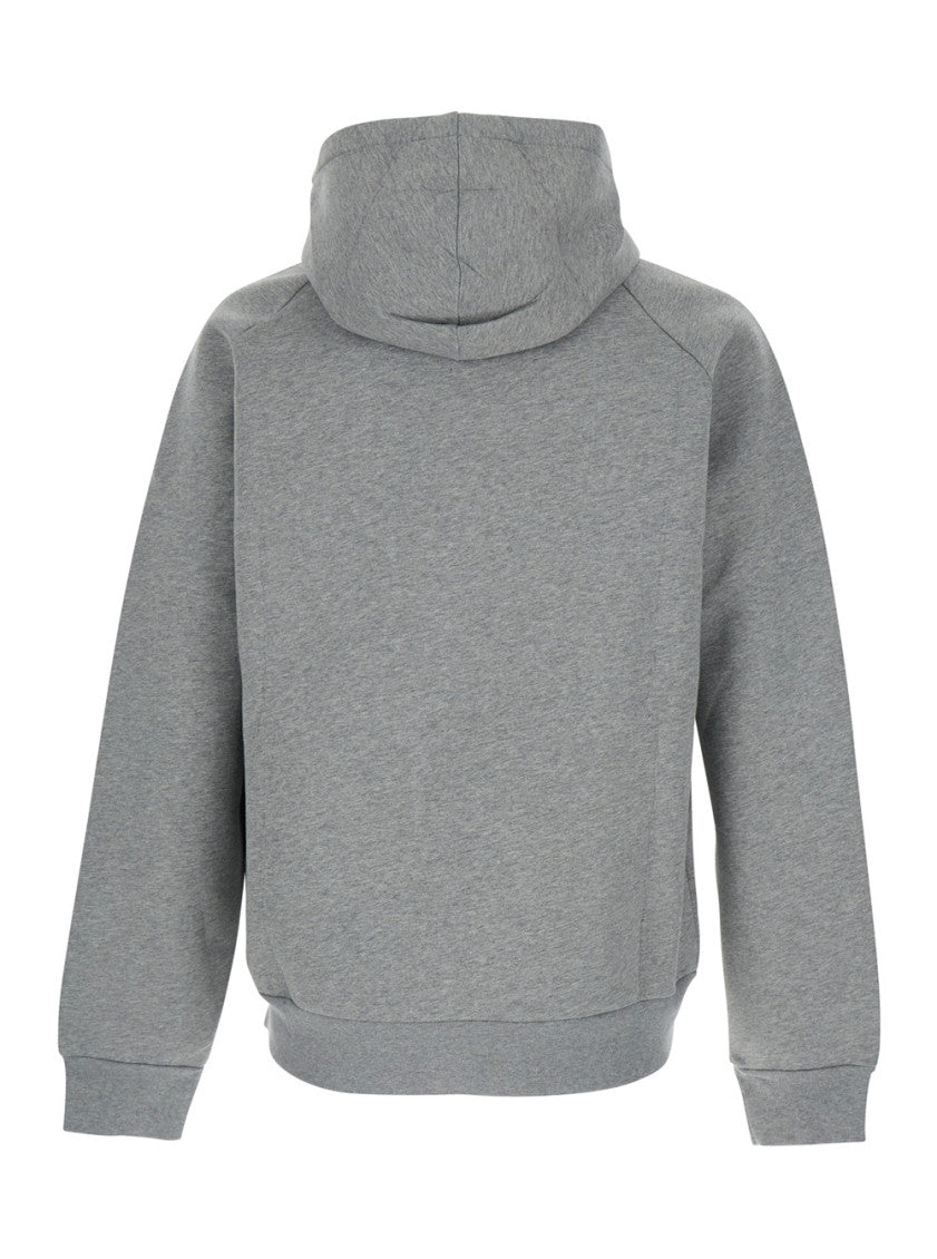 Grey Logo Hood Sweatshirt 2