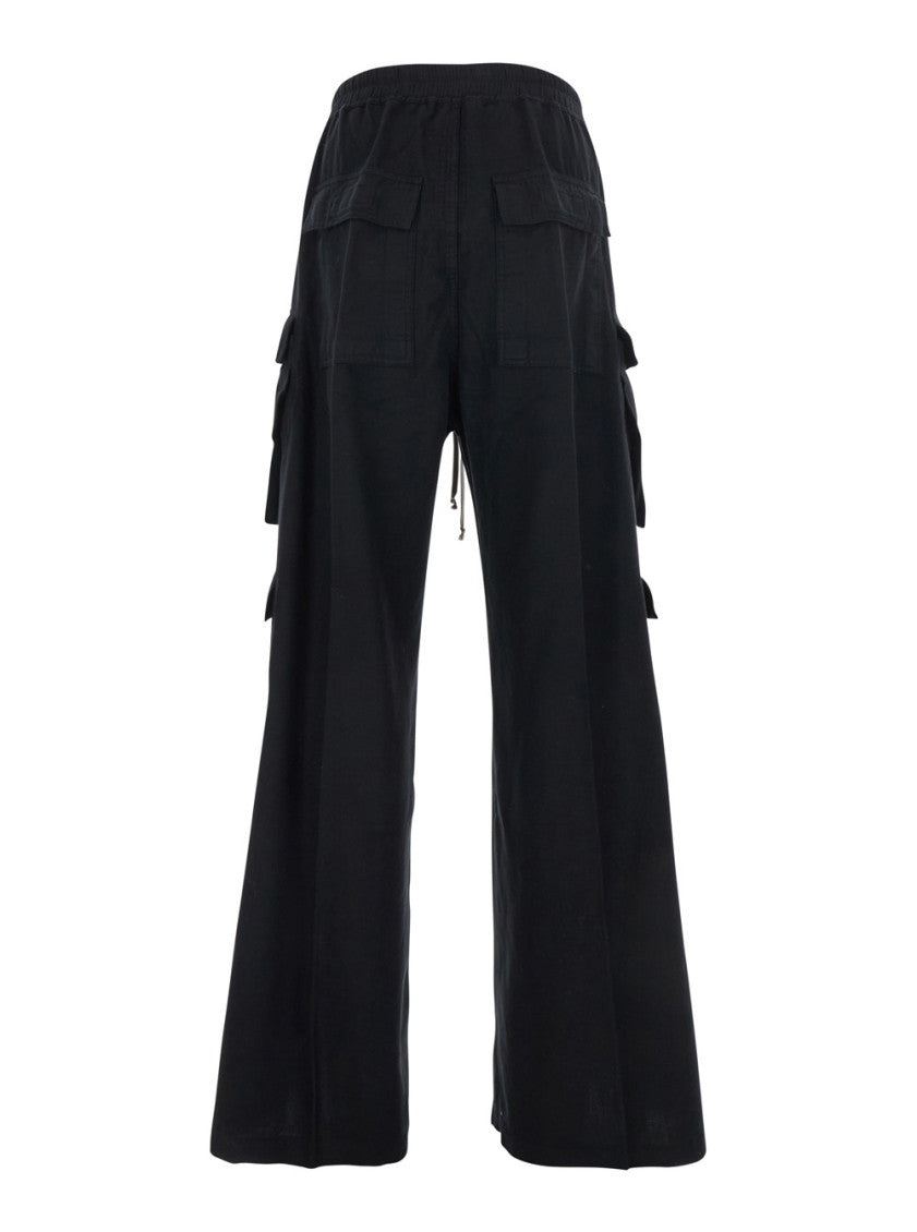 Black Relaxed Cargos 2