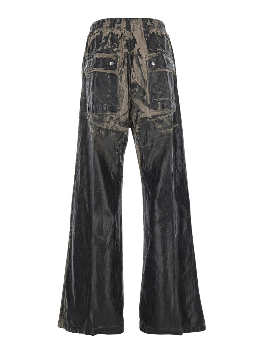 Black Relaxed Cargos 2