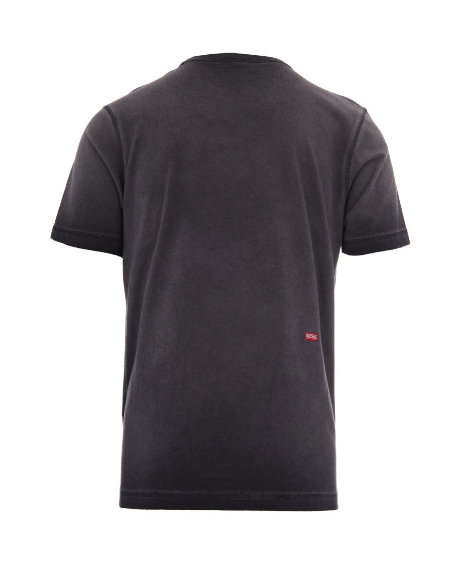 Dark Grey Graphic T-Shirt 2