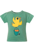 Babies Green Graphic T-Shirt 1