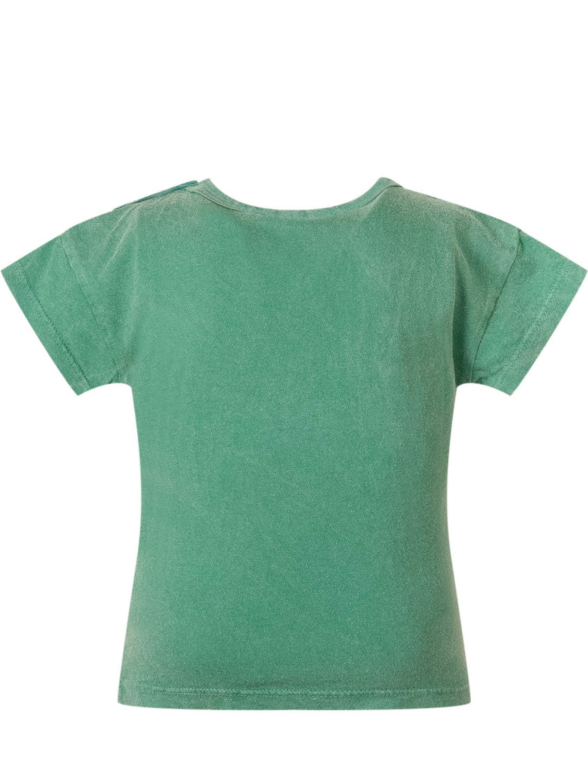 Babies Green Graphic T-Shirt 2