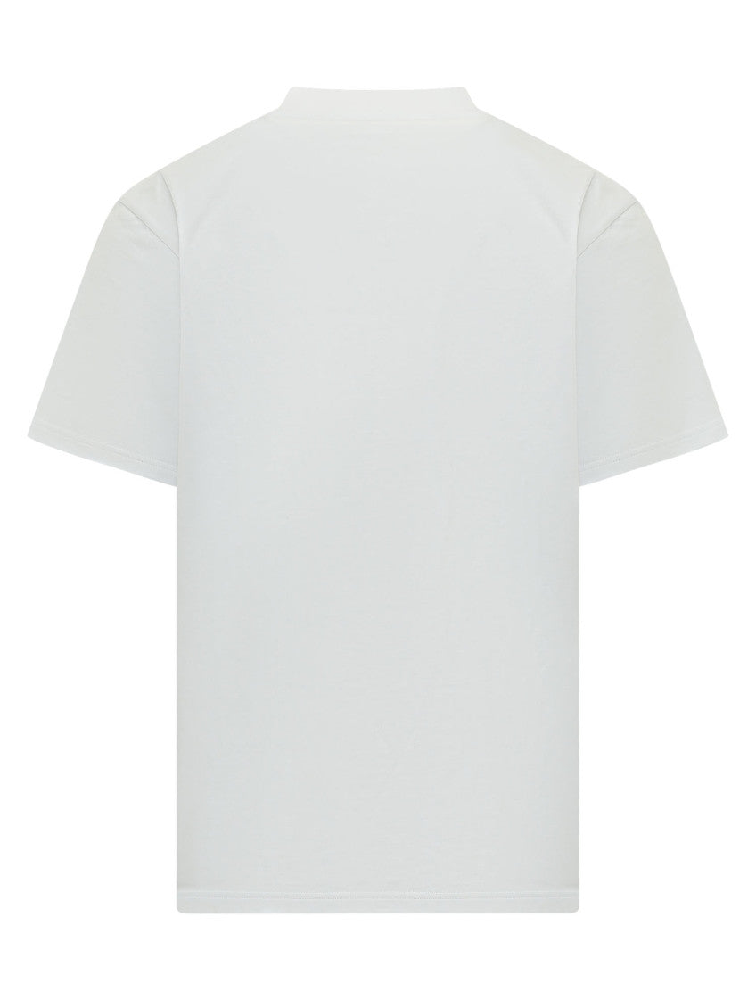 White Crew Neck T-Shirts 2
