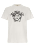 White Crew Neck T-Shirts 1