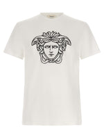 White Crew Neck T-Shirts 1