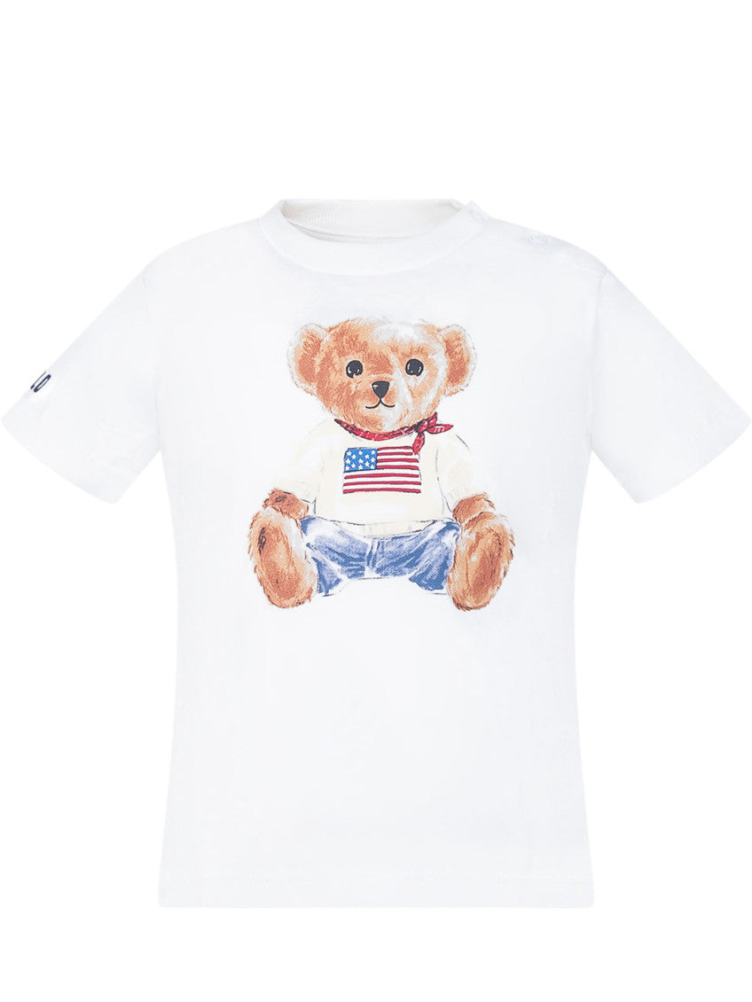 Babies White Graphic T-Shirt 1