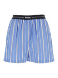 Blue Stripes Shorts 1
