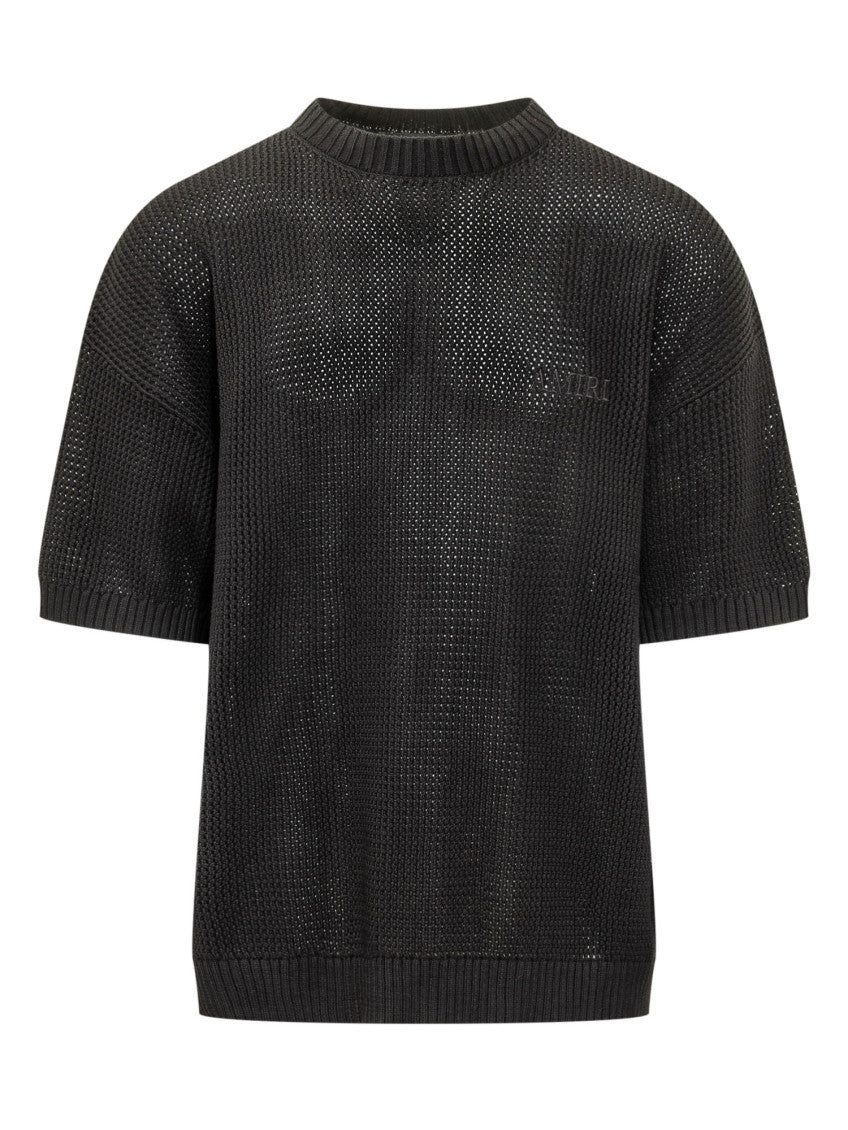 Black Crew Neck T-Shirts 1