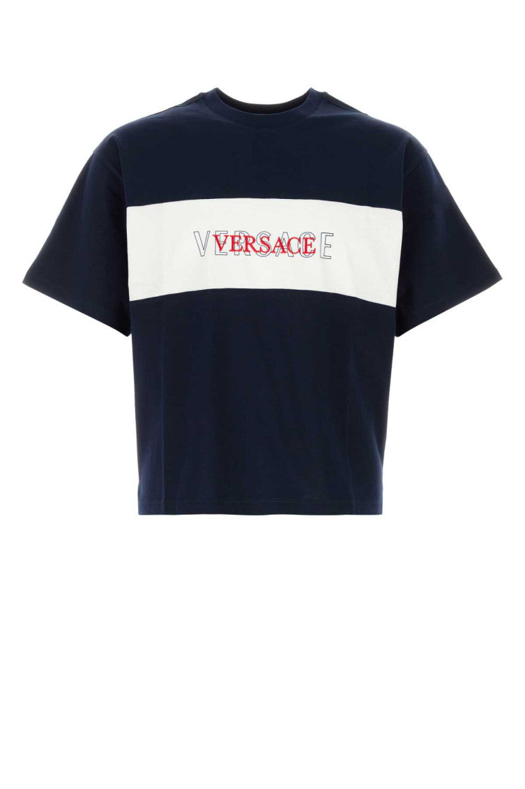 Navy Blue Logo T-Shirts 1