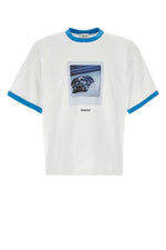 White Graphic T-Shirts 1