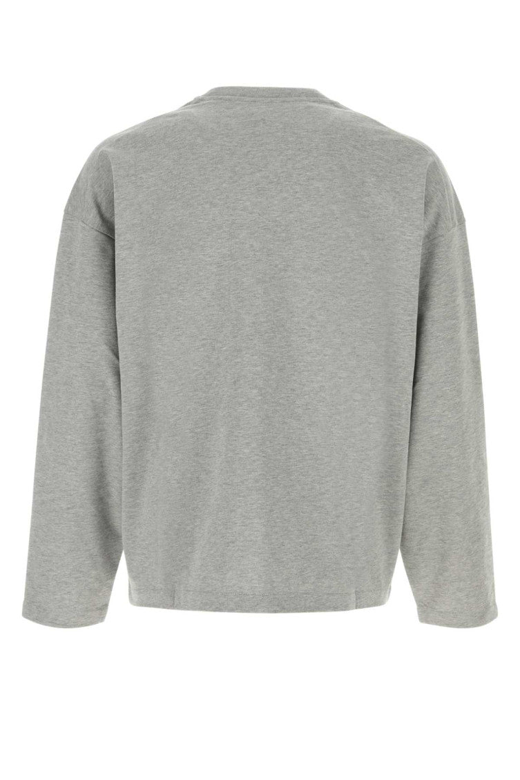 Grey Crew Neck T-Shirts 2