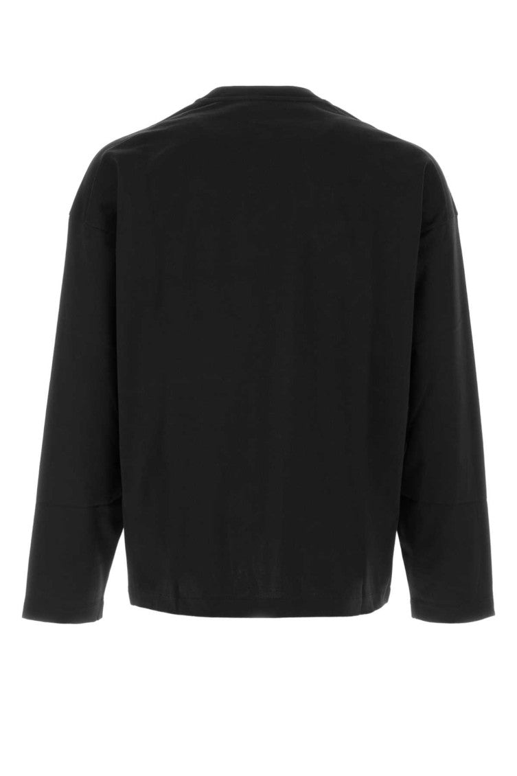 Black Crew Neck T-Shirts 2