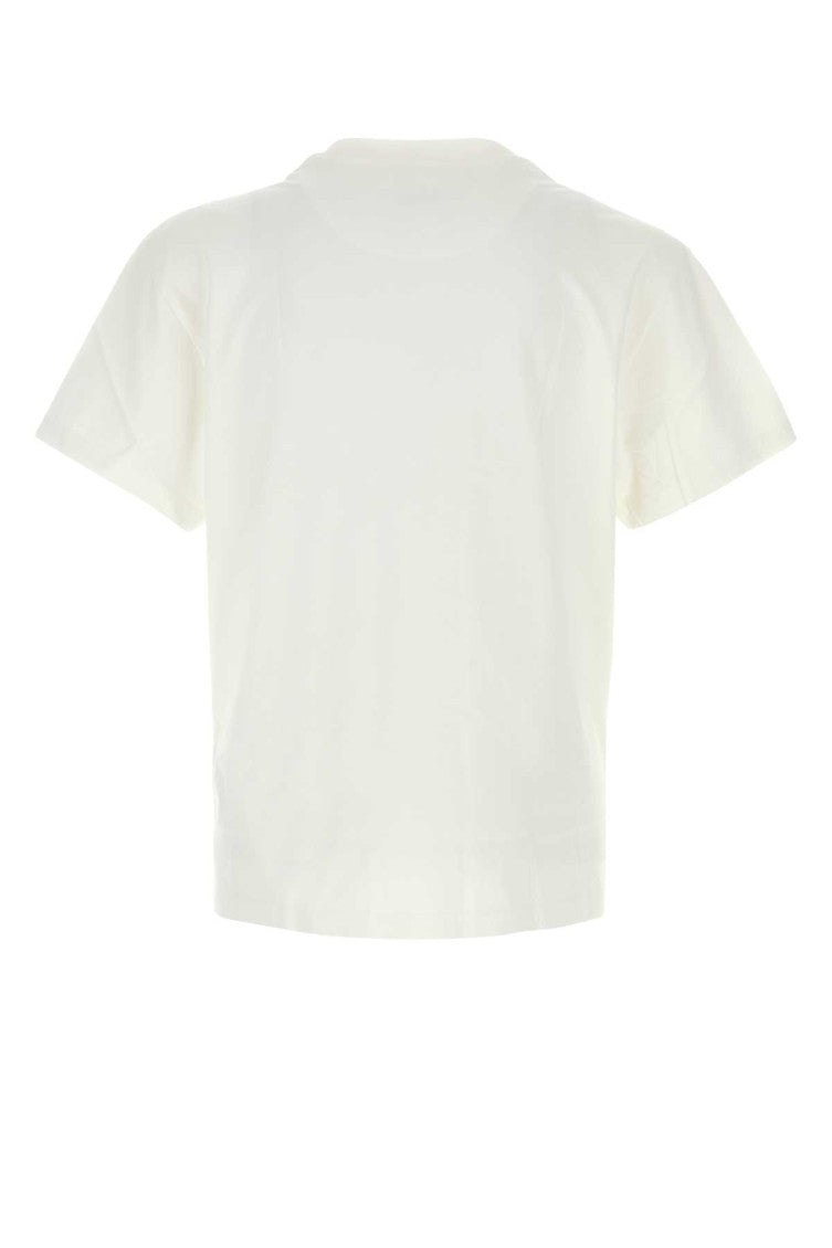 Off White Solid T-Shirts 2