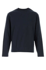 Navy Blue Solid T-Shirts 1