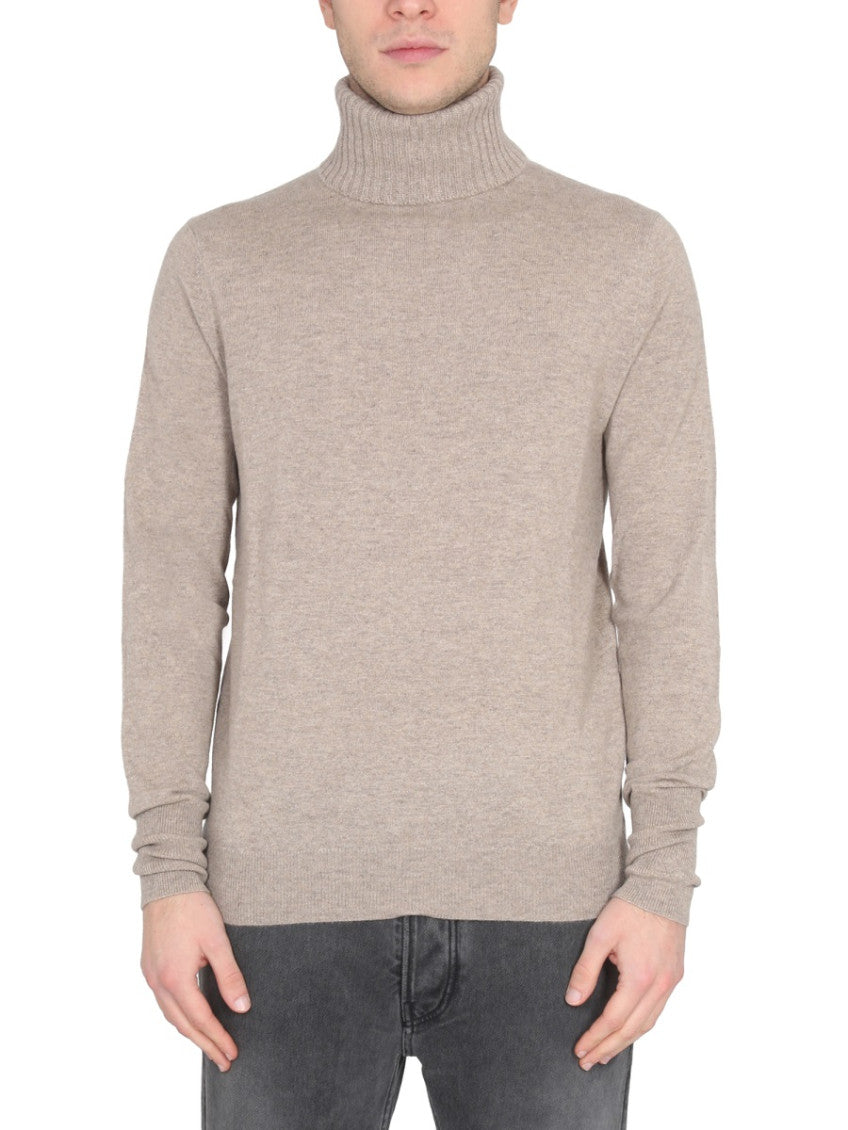 Beige Turtle Neck Sweater 1