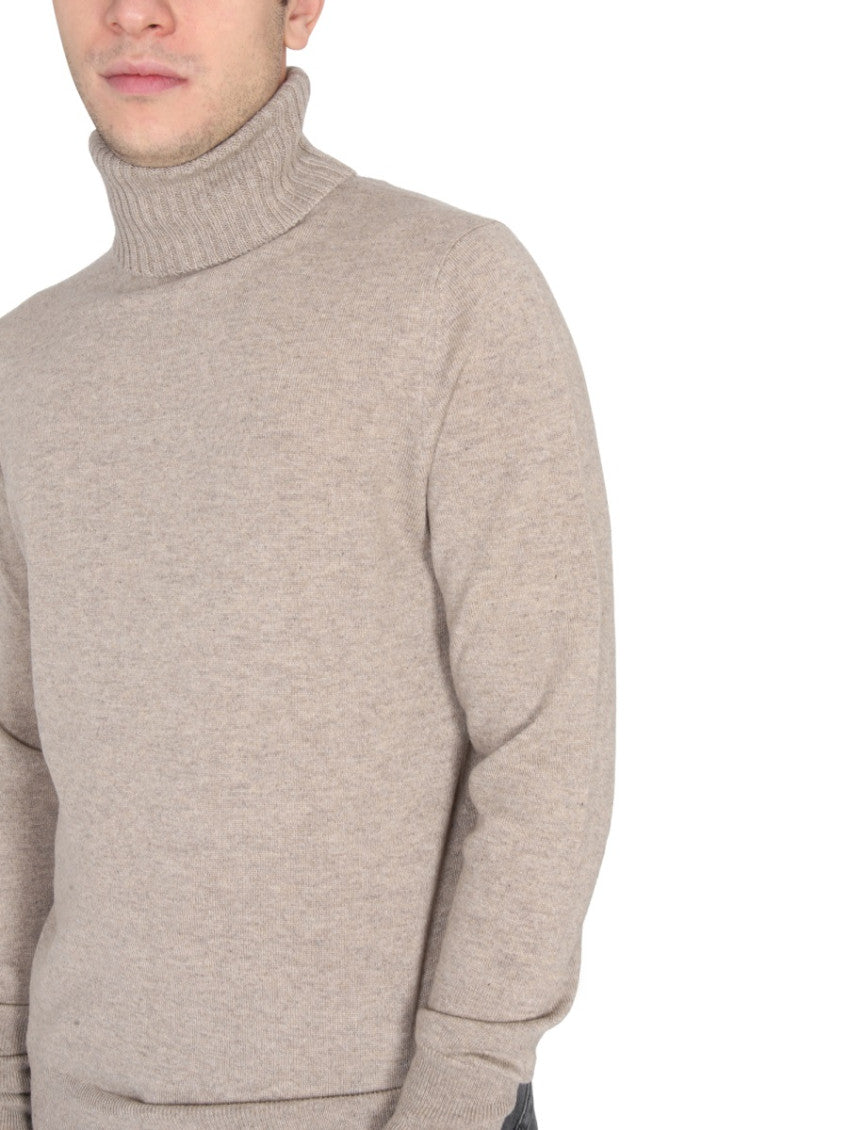 Beige Turtle Neck Sweater 3