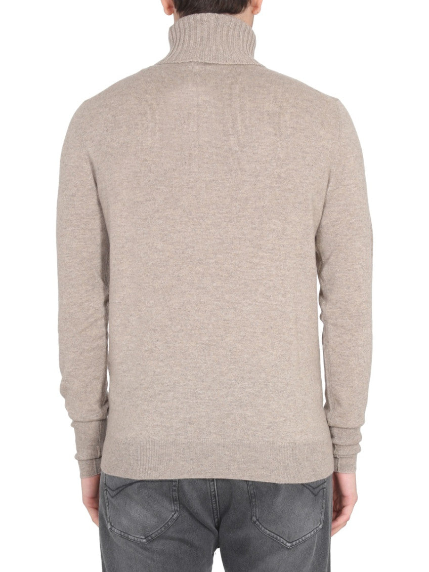 Beige Turtle Neck Sweater 4