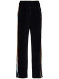 Black Relaxed Drawstring Pants 1