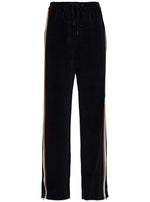 Black Relaxed Drawstring Pants 1