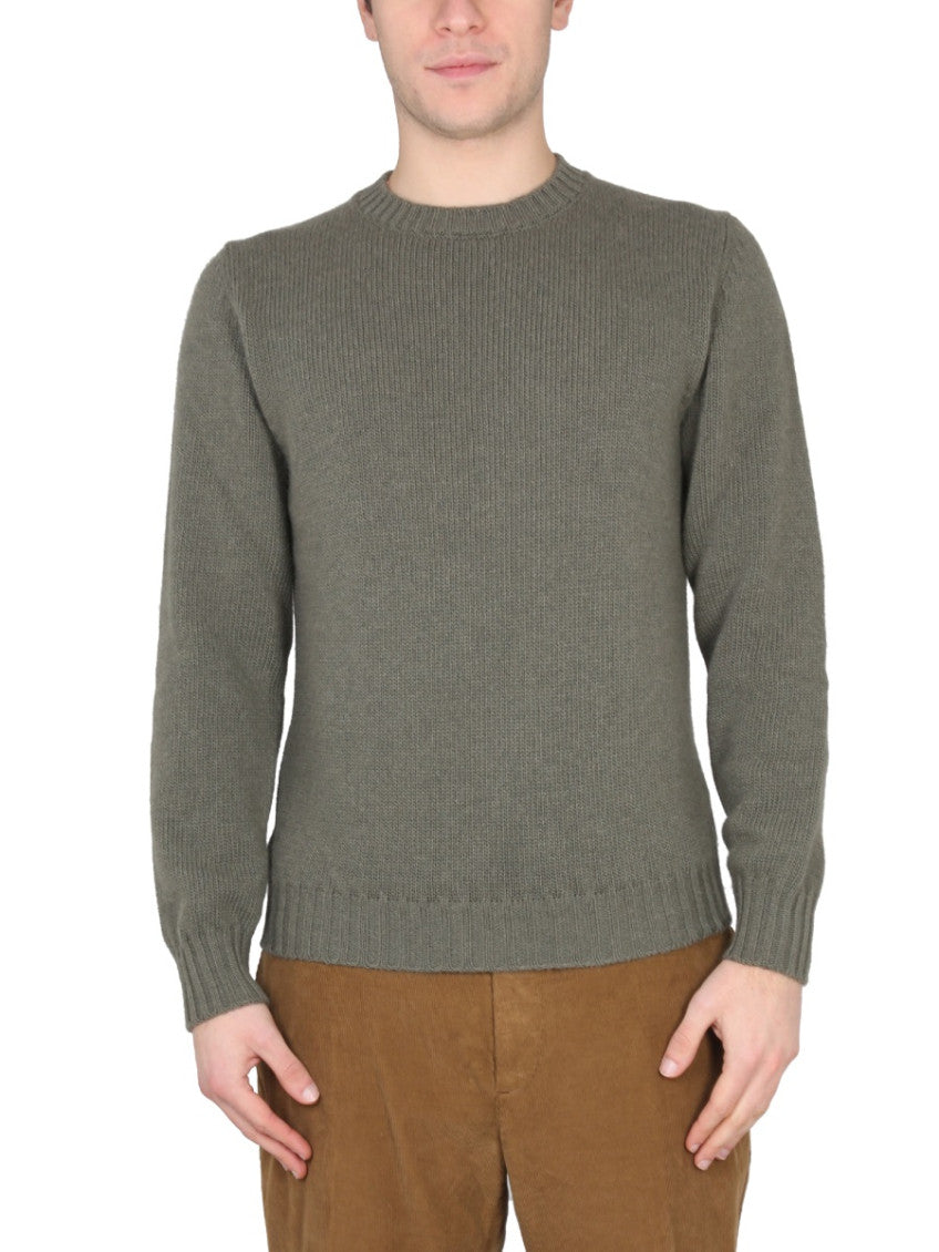 Green Crew Neck Sweater 1