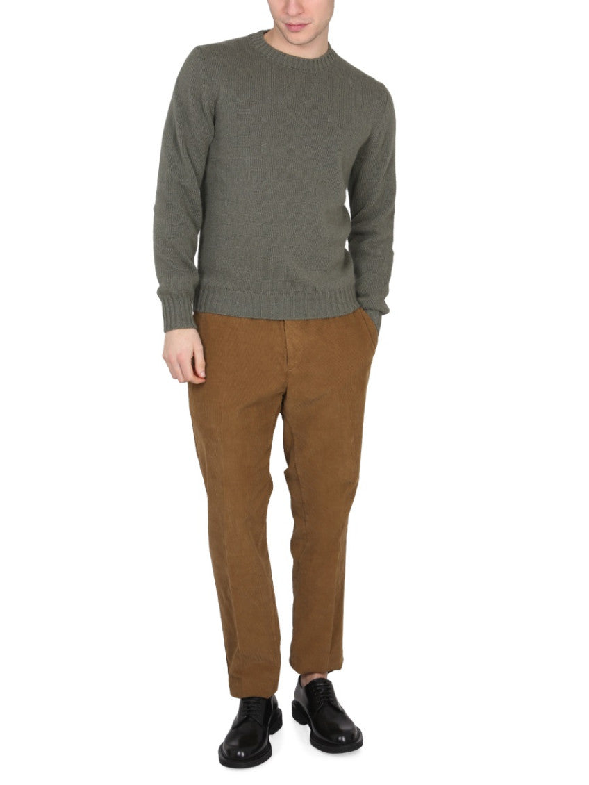Green Crew Neck Sweater 2