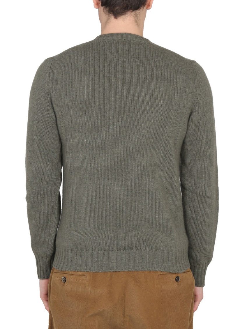 Green Crew Neck Sweater 4