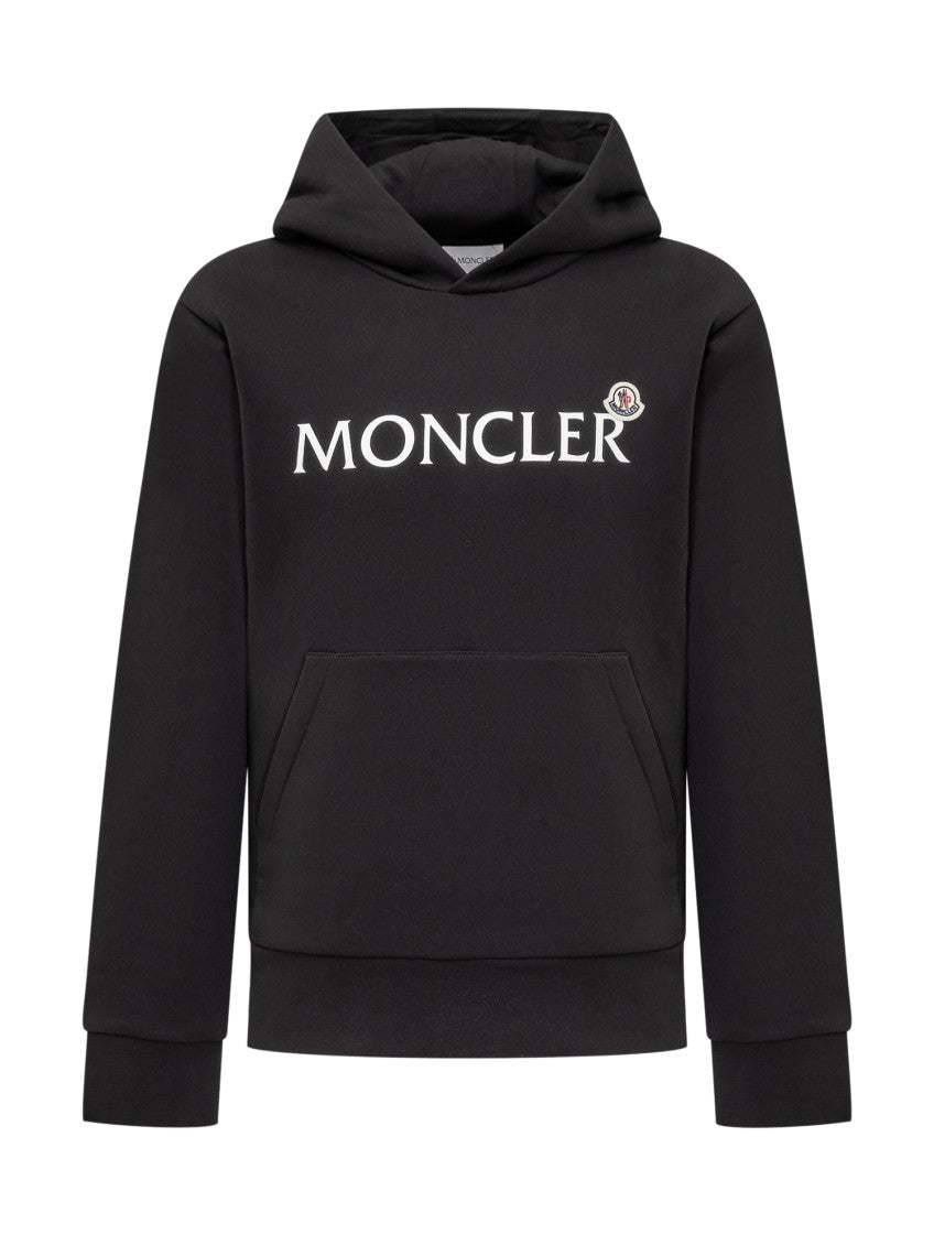 Boys Black Logo Hoodie 1